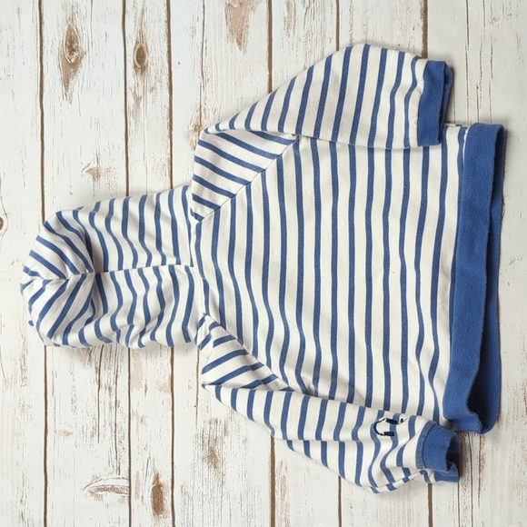Rosie Pope Blue/White Striped Pullover 18M - Picture 7 of 7